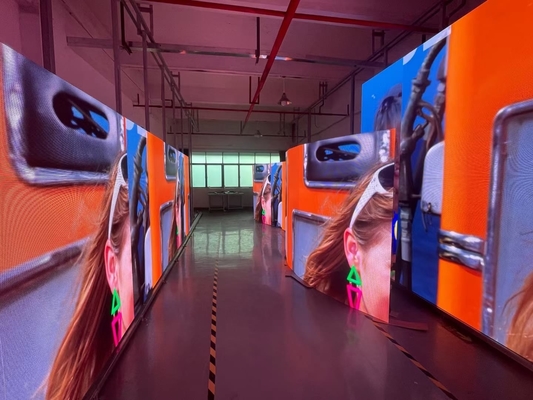 Zewnętrzny HD Wysokiej Jasności Reklamy Ekran LED Aluminiowy P5, 3 lata gwarancji
