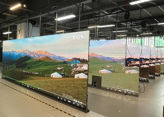 P4 W pełni kolorowy ekran ścienny wideo LED w pomieszczeniach 80*40 Moduł rozdzielczości Billedy reklamowe