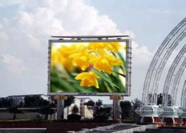 Wideo Duży ekran P10 pełnokolorowy zewnętrzny ekran reklamowy LED