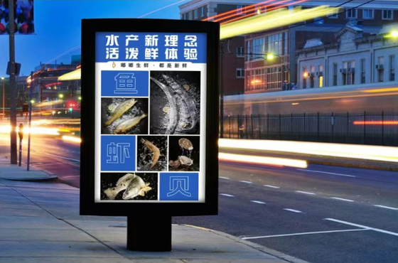P10 Zewnętrzne IP65 Podwieszone LED Video Wall Reklamy 10mm Piksele