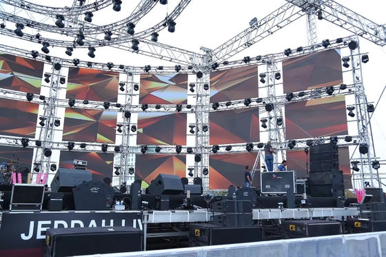Ultrawysoka jasność P5 - ekran LED z wielokrotną strukturą pętli