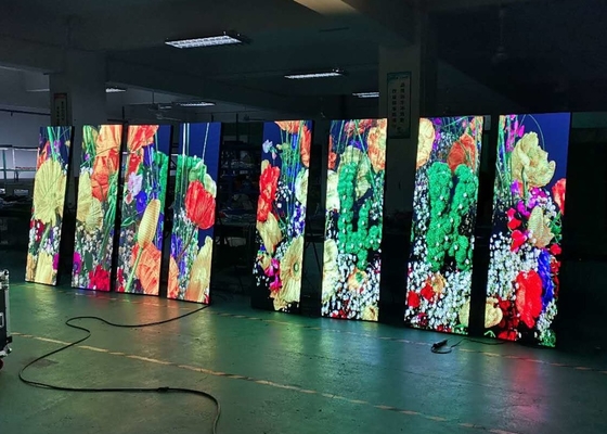 Wynajem z odlewanego aluminium wodoodporny P3.91 LED Billboard 1/16 Tryb skanowania IP43 Nadaje się do plakatów reklamnych