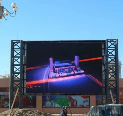 P10 LED billboard, 32X16 wysokiej rozdzielczości LED display 3 lata gwarancji