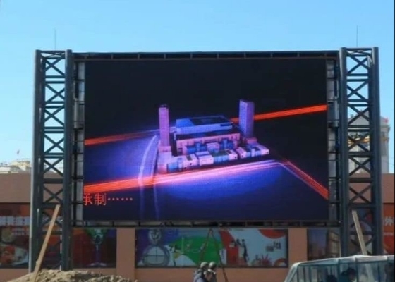 P2.5 LED Aluminium Duże cyfrowe billboardy reklamowe Standardowy szafka wodoodporna