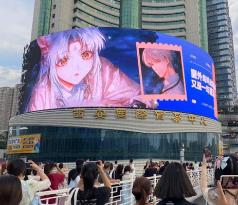 P10 Zewnętrzne pełnokolorowe diody LED Aluminiowe, 8500 nitów, 3 lata gwarancji