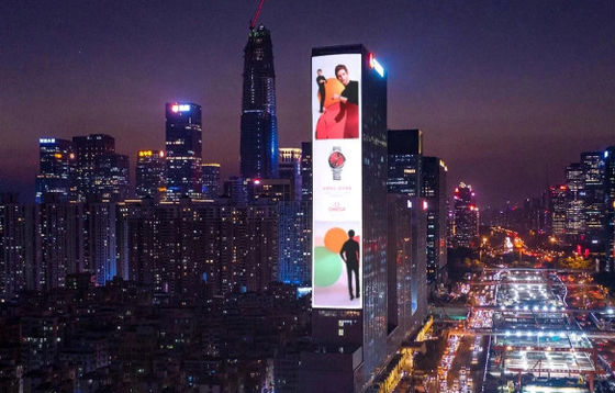 Stały P6 zewnętrzny pełnokolorowy wyświetlacz LED