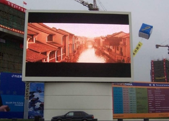 SMD2727 Zewnętrzny pełnokolorowy LED Wylosowany aluminiowy ekran