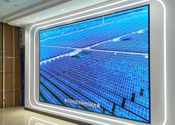 Wystawiany aluminiowy wyświetlacz podwieszony wodoodporny 1/8 skan 10000 pikseli/m2 SMD LED Display P10