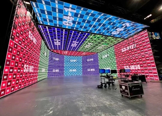 P12 DIP Zewnętrzny pełnokolorowy ekran aluminiowy LED