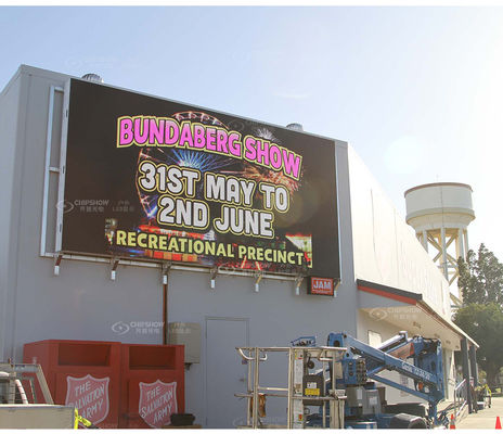 P10 Zewnętrzny pełnokolorowy wyświetlacz LED 10mm Pixel Pitch IP65