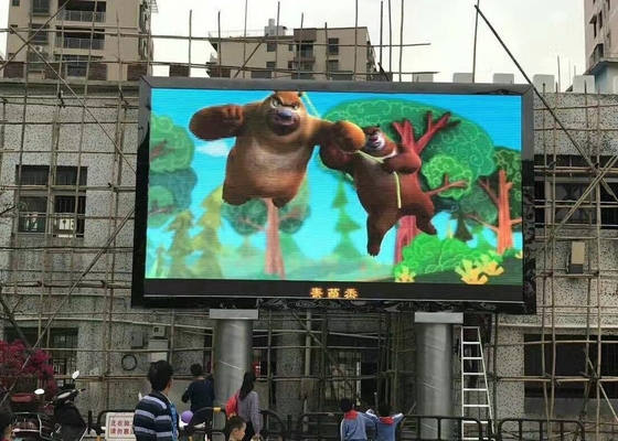 Ekran LED Stadion Dy-Cast Aluminium Screen Rental Screen Pitch 3,91mm, 500*1000mm Full Color Outdoor Video Wall
