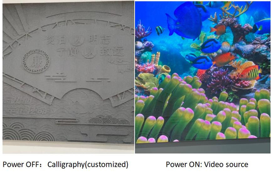 Ekran LED Art Relief 3840Hz High Refresh Kinglight SMD2020 Full Color Indoor P2.5 Rental Led Display