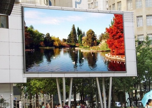 Wynajem/stała instalacja zewnętrzna aluminiowa P5 HD 960*960mm LED Duży ekran do reklam foto i wideo