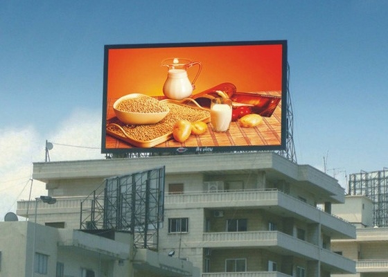 Wykładany aluminiowy ekran billboard DIP P16 LED Information Display 1R1G1B 256x256mm Rozmiar modułu