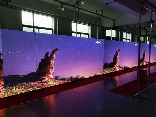 Wysokiej rozdzielczości p2 640x640mm LED ekran wyświetlania wnętrza LED panel w pełnym kolorze wnętrza LED billboard do sal konferencyjnych