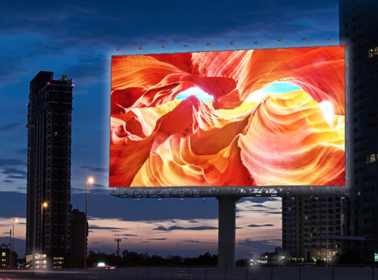 Moduł Odlewy drukowane Aluminiowe wodoodporne Full Color HD SMD P8 Ekran reklamowy LED zewnętrzny o wysokiej jasności