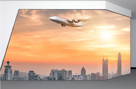 P6 Zewnętrzny wyświetlacz reklamowy LED 12ft x 24ft IP65 wodoodporny