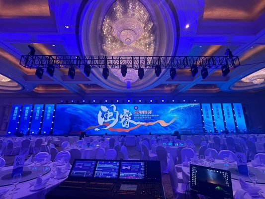 Duży wypożyczalny ekran P1.667 Wnętrze RGB HD LED Display, Aluminium Box 400x300mm