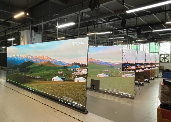 SMD LED Video Screen Die-Cast Aluminium P4 / Indoor Stage LED Display o gęstości 62 500/m2