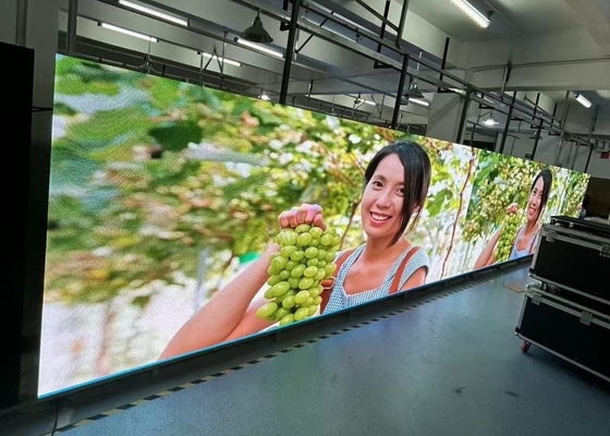 Wnętrze Aluminiowy gabinet do odlewania w postaci odlewu w pełnym kolorze LED wyświetlacz RGB LED Wysokiej efektywności energetycznej billboardy