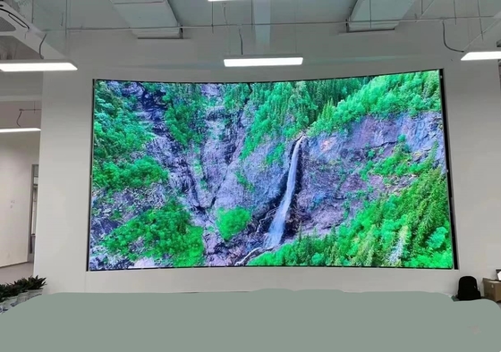 Ekran aluminiowy z odlewem do wnętrza stałego/wypożyczalnego pełnokolorowego ekranu LED, 256x128 mm, moduł LED