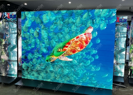 Zamówiony ekran LED z odlewem aluminiowym, wodoodporny na ścianie / wynajem monitorów LED w pomieszczeniach P10 z chipem Epistar