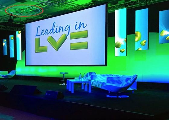 P6 Wnętrze pełnobarwny LED wypożyczalni ekran, reklamy LED wyświetlacz Epistar LED Chip