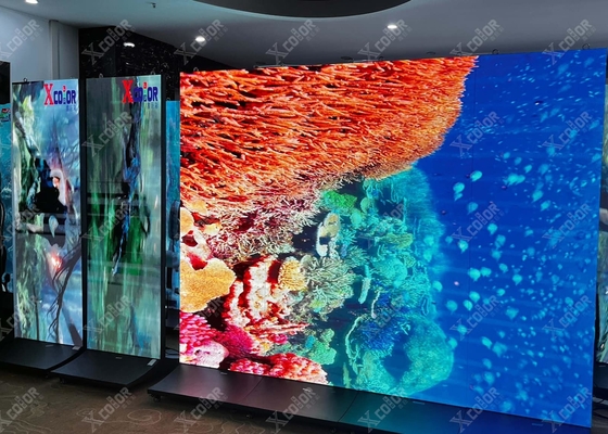 pełnobarwny wynajem w pomieszczeniach/stały wyświetlacz LED 200*150mm Super Clear Small Pitch P1.667