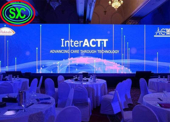 P6 Wnętrze pełnobarwny LED wypożyczalni ekran, reklamy LED wyświetlacz Epistar LED Chip