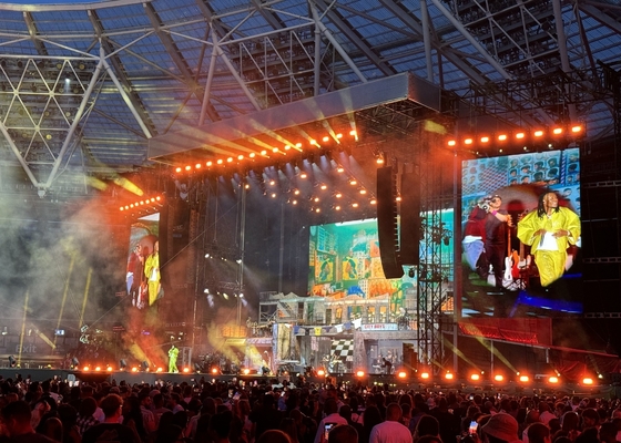 Wodoszczelny ekran aluminiowy z odlewem wybuchowym HD Scene LED Screen P3 Pitch NOVA System