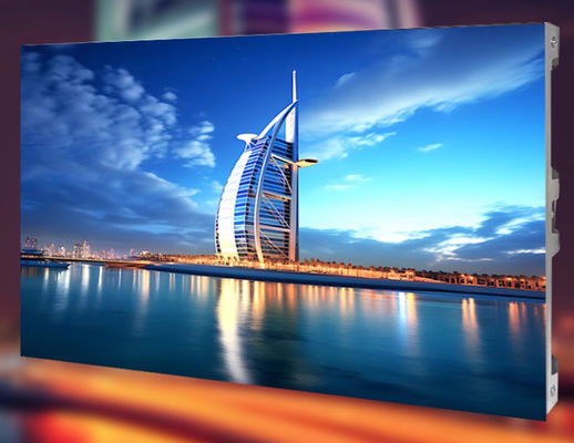 Ekran LED SMD zygzak o wysokiej rozdzielczości P2.5, pełny kolor, 768mm*768mm, 3 lata gwarancji