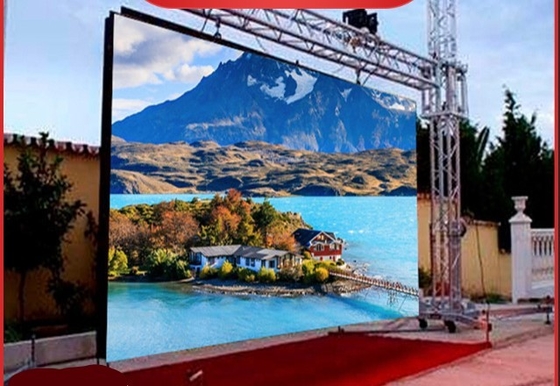 HD RGB Rental LED Display P4 Outdoor Video Wysokiej rozdzielczości IP65 Nova System