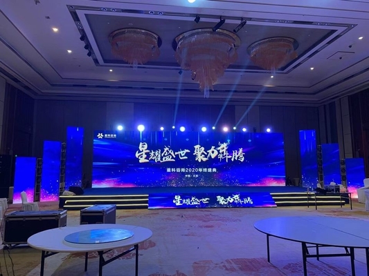 Wypożyczalnia Ekran wymienny HD Glass Crystal Chip P5 Przejrzysty LED Display