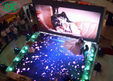 Chiny SMD3535 Sound Active Dj Led Disco Dance Floor Ciepłe białe panele wiązki