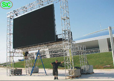 P3 Smd2121 Full Color LED Die-Cast Aluminium Screen z standardowym podwoziem Gęstość pikseli 111111 kropki/m2