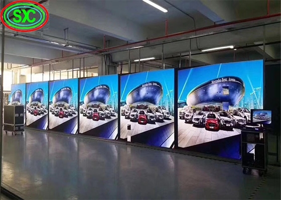 Ultracienkie wnętrze SMD LED z odlewem aluminiowym ekran sceniczny LED Ekologiczne