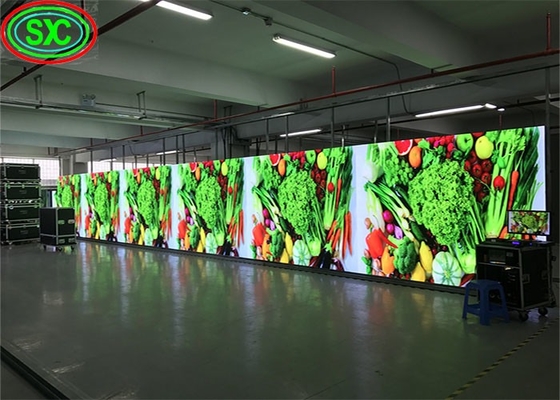 Wykładany aluminiowy ekran sceniczny duży HD 160x160mm P2.5 Wewnętrzny Ultra-HD Oszczędność energii LED ściana wideo