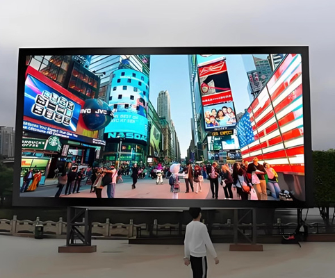 Real Pixel 1R1G1B Score Led Billboard z i 860w/m2 Średnie zużycie energii