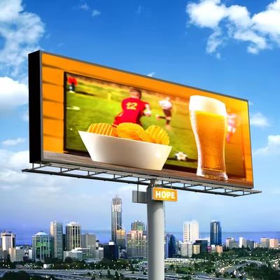 Szafka standardowa P5 do użytku zewnętrznego, wodoodporna, duża billboardowa tablica LED, pełnokolorowy wyświetlacz LED
