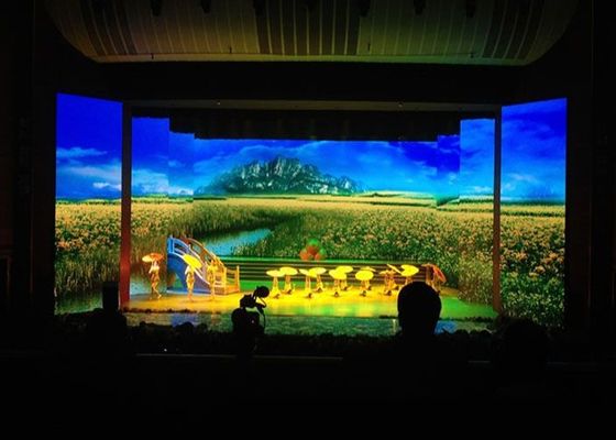 Dobra cena RGB P2.6 Wnętrzny wystawiany aluminiowy pełnokolorowy wypożyczalny ekran LED 3840HZ HD Ekran wideo 250*250MM w Internecie