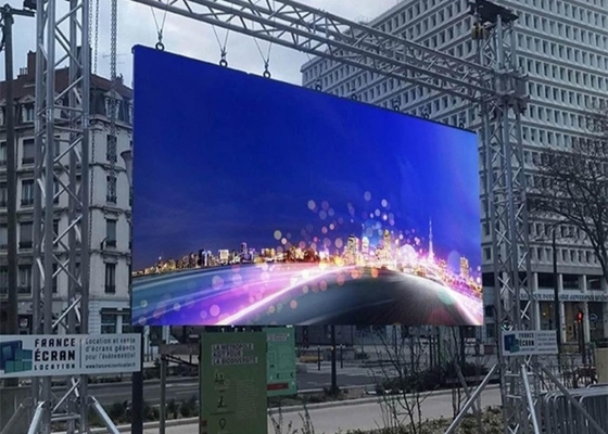 P4.81 Wynajem wyświetlacza HD LED 250*250 Centrum handlowe i ulice