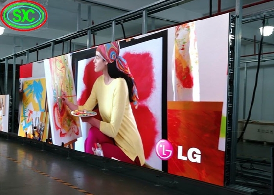 Specjalnie zaprojektowany duży ekran aluminiowy LED P6 do wyświetlania/koncertów, wysokiej rozdzielczości