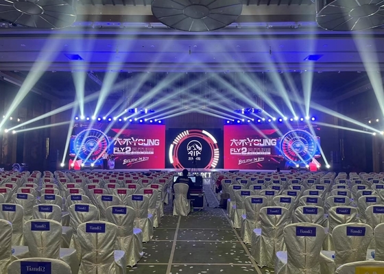 Wielkie wynajem na świeżym powietrzu 320x160mm P10 Reklamy billboardy ścienne dla festiwali muzycznych koncertów