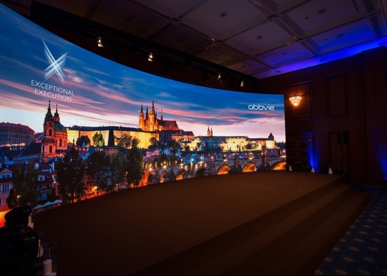 System sterowania Aluminium Nova z odlewem do wybuchu pełnokolorowy wyświetlacz LED P6 HD