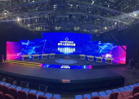 P6.67 Wypożyczalnia/Fiksowany RGB w pełnym kolorze Slim LED Display Panel SMD For Stage Wedding Conference
