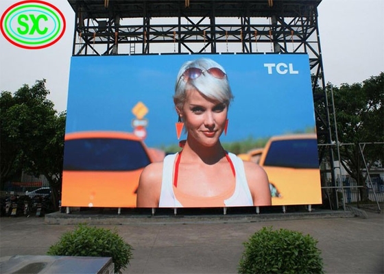 Zestawiony wysokiej jasności RGB LED Display Super Thin Cabinet 640*640MM