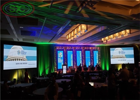 Bezpłatny Pudełko 4mX3m Pod klucz Kompletny system Scene Led Video Wall Backdrop Event LED Display Screen Z ceną producenta