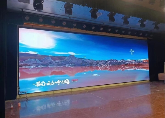 Bezpłatny Pudełko 4mX3m Pod klucz Kompletny system Scene Led Video Wall Backdrop Event LED Display Screen Z ceną producenta