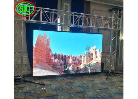 P2.5 Stacjonarny duży zewnętrzny wodoodporny ekran LED z odlewem aluminiowym ekran sceniczny