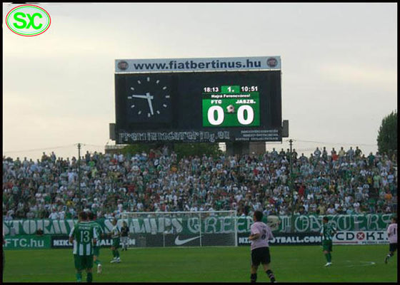 P8 Outdoor Stadium Tablica LED do reklamy sportowej z systemem pomiaru czasu